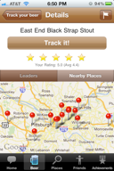 Find locations with beer stock using crowd-sourced data anywhere in the world