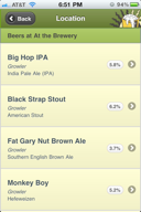 What beers do they have in stock?